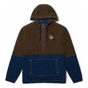 Vans Zion Wright Men’s Sz Large Anorak Hoodie Half Zip Pocket Jupiter FL Jacket